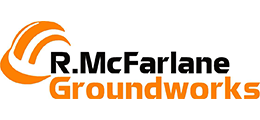 Rab McFarlane Groundworks logo